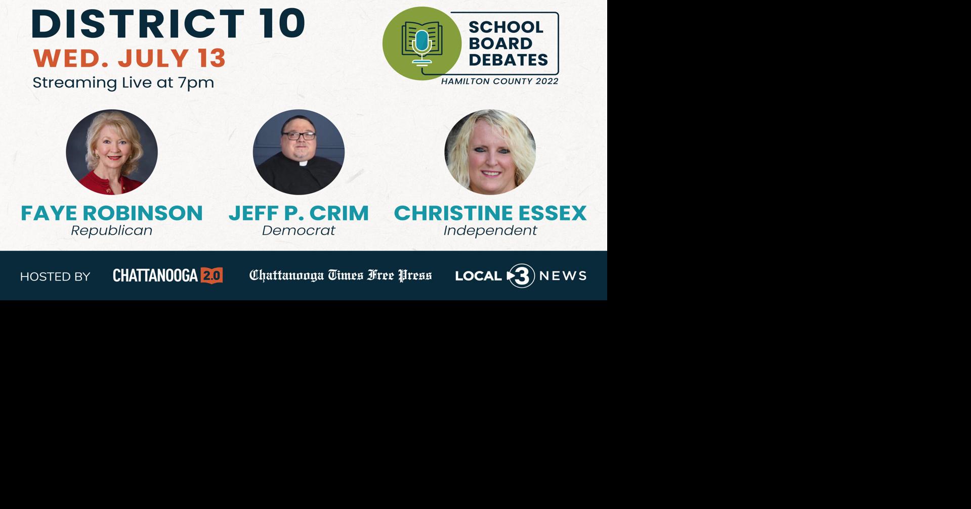 DECISION 2022: Hamilton Co. School Board District 10 candidates ...