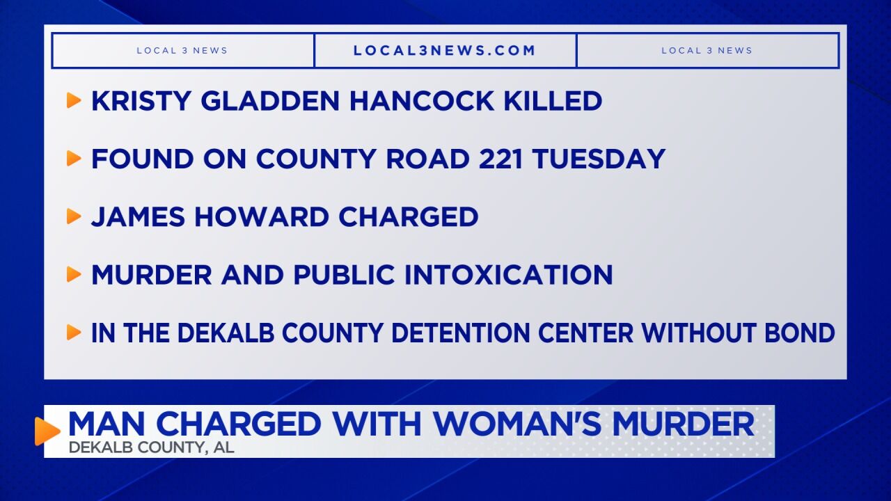 Man charged in Alabama woman’s murder | Local News | local3news.com