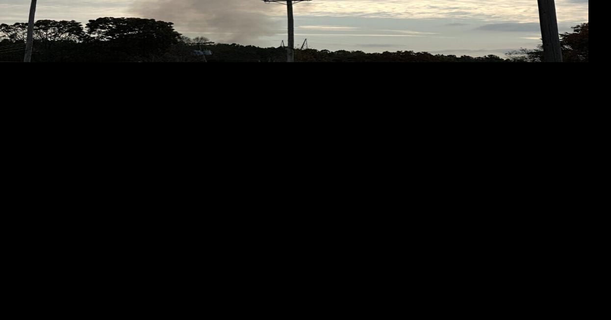 Mulch fire at Hwy 58 and Hickory Valley Road continues to burn Protective Measures Advised