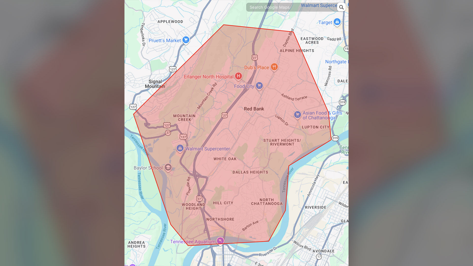 UPDATE: Water restored to section of Chattanooga & Red Bank after water ...