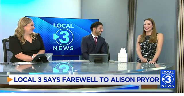 Local 3 bids Meteorologist Alison Pryor goodbye | Must See Videos ...