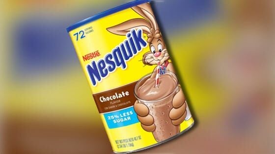 nesquik chocolate milk logo