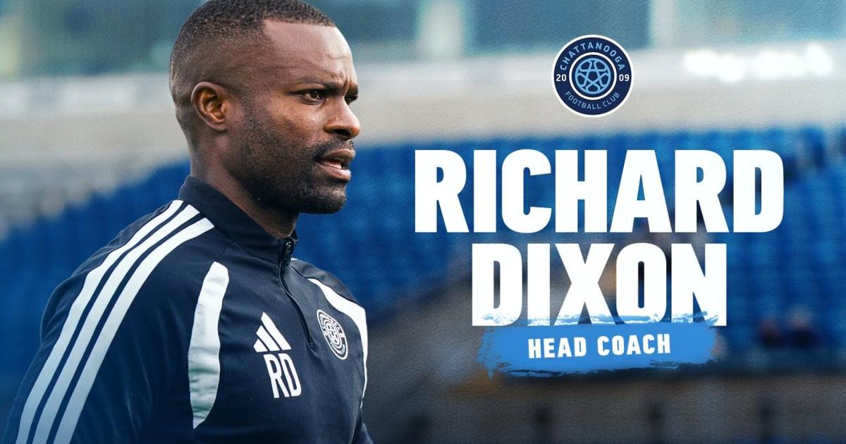 Chattanooga FC promotes Richard Dixon to head coach, removing interim tag