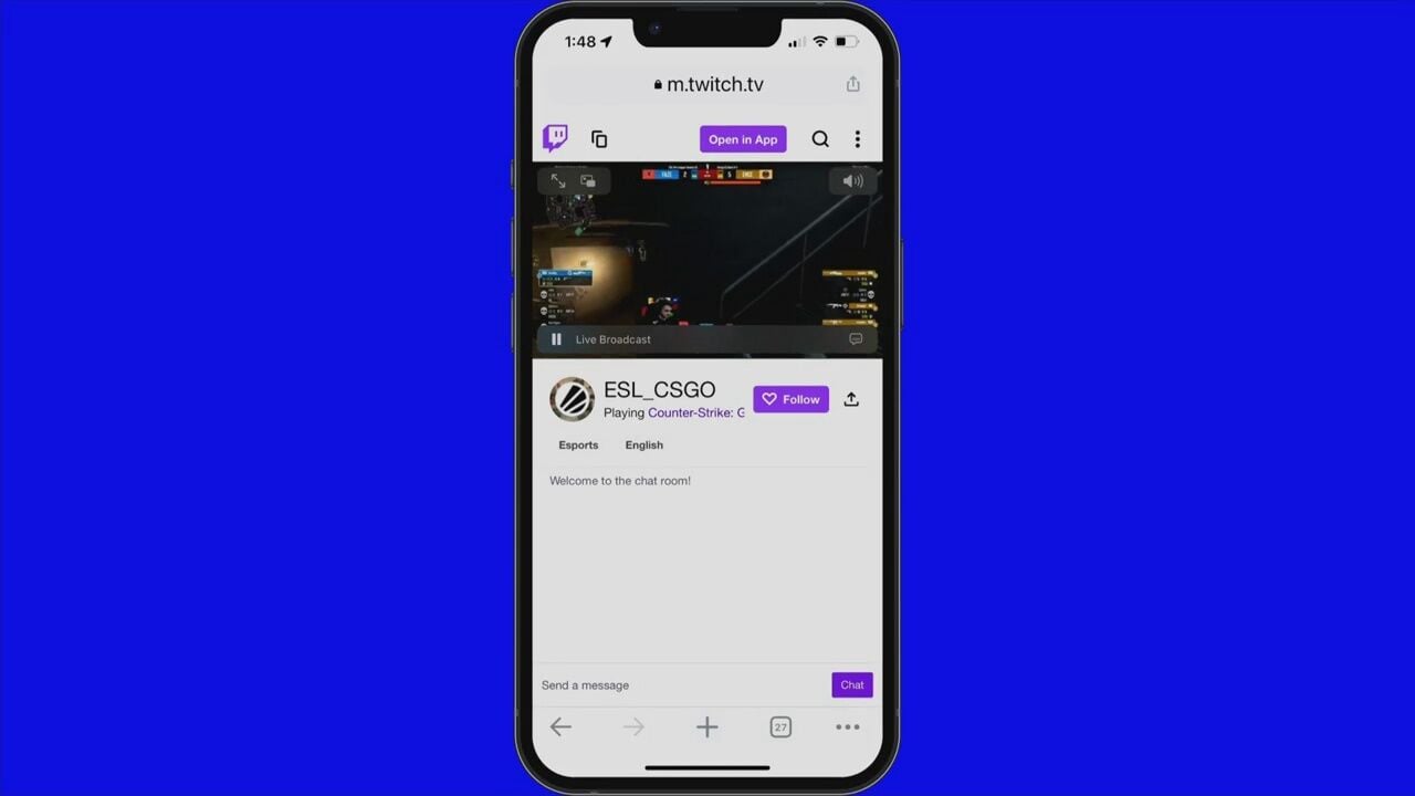 Twitch chat mobile
