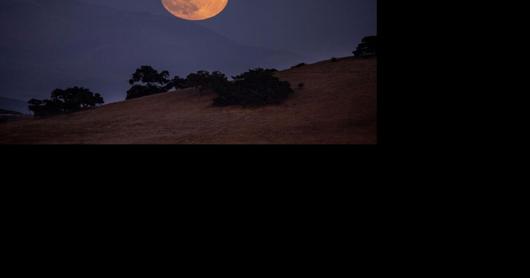 Full harvest supermoon will also create a partial lunar eclipse | Local ...