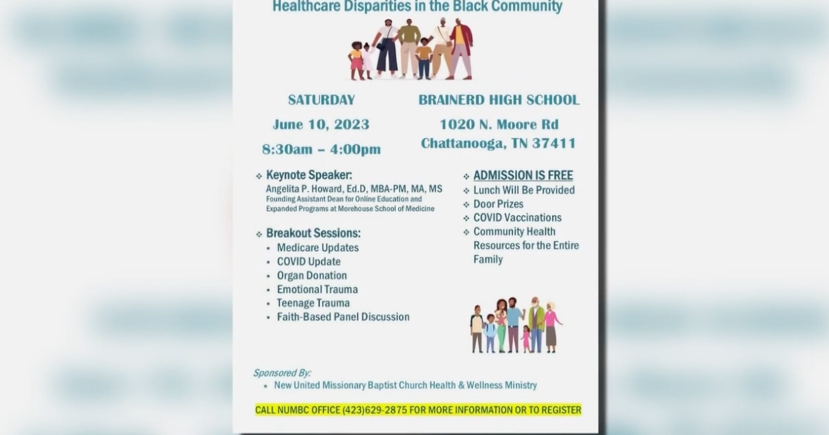 Conference to tackle healthcare disparities in the black community Saturday - Vimarsana News