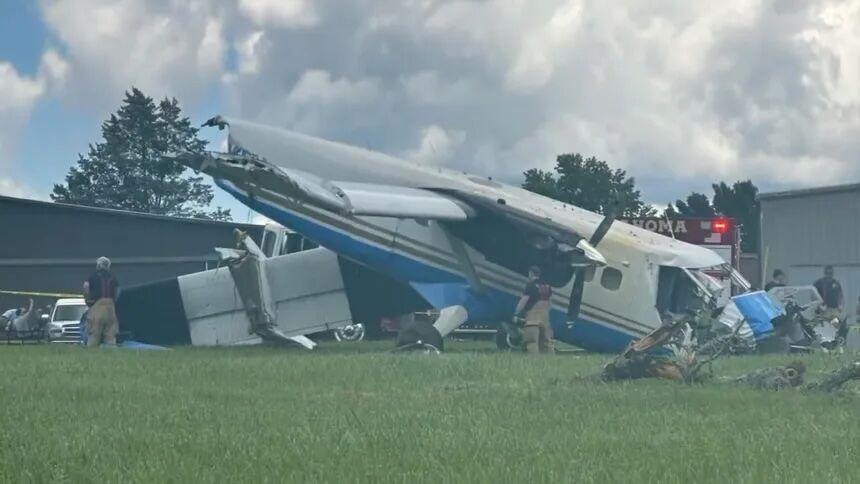 Crash d'un parachutiste à l'aéroport régional de Tullahoma | Tennessee | local3news.com