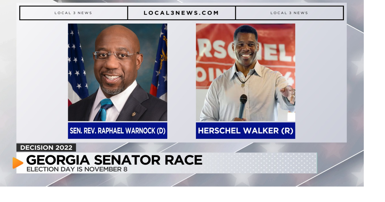 UPDATE: Warnock, Walker heading to runoff election for Georgia's US ...