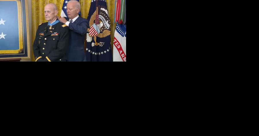 WATCH: President Biden awards Medal of Honor to Captain Larry Taylor of Signal Mountain during White House ceremony - Vimarsana News