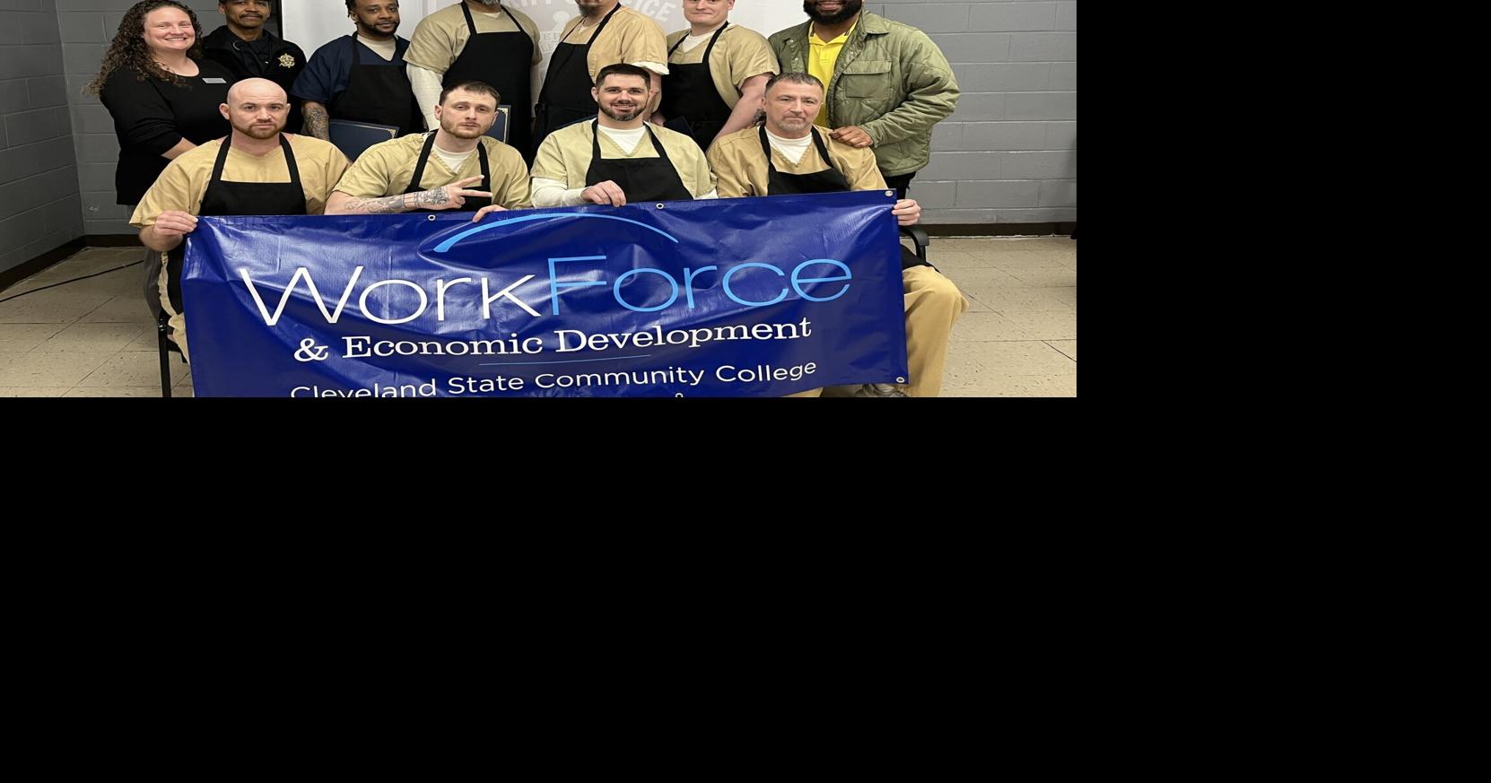 Bradley County Sheriff's Office celebrating fifteen inmates graduating
