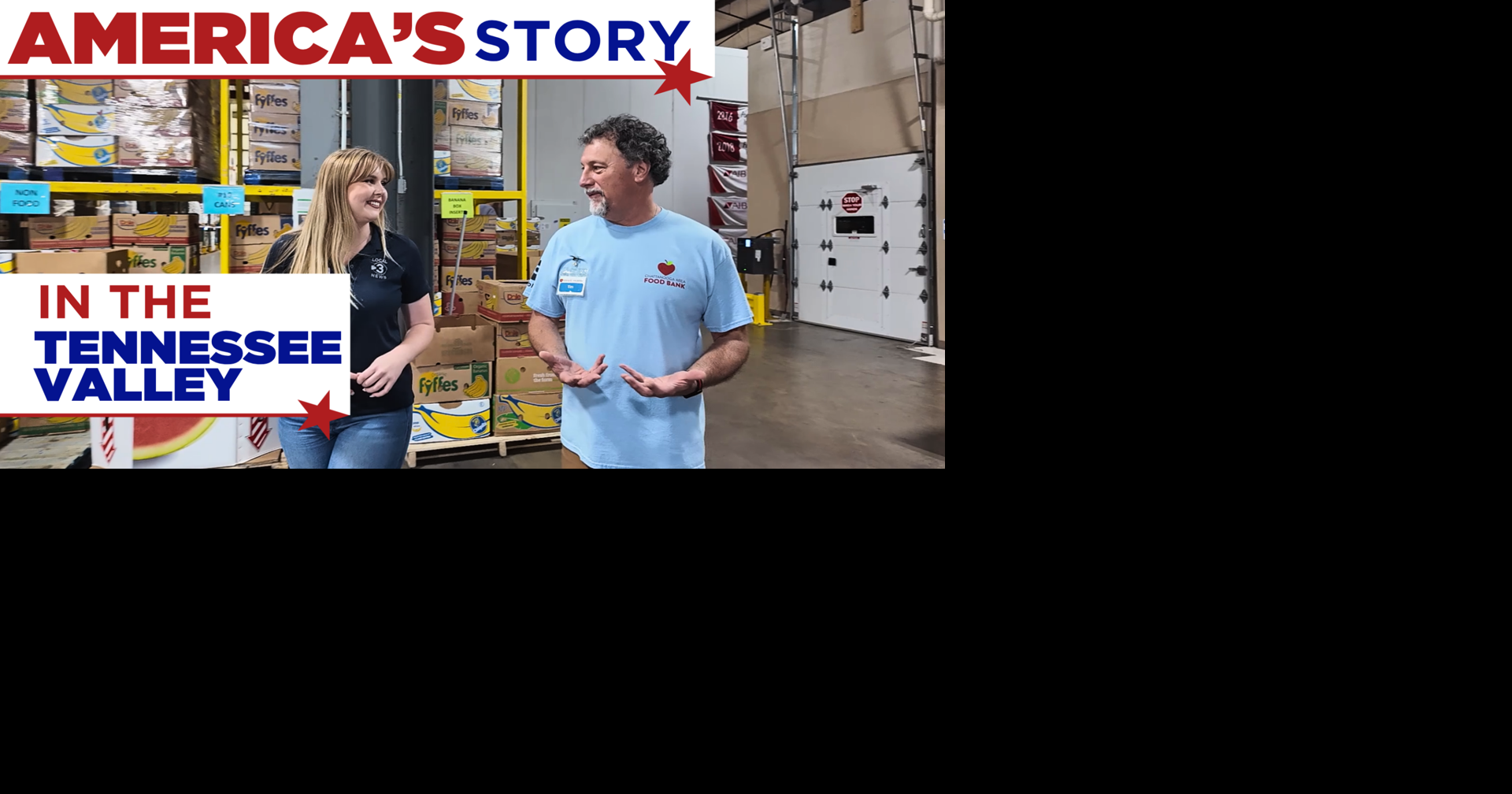 AMERICA'S STORY: Chattanooga man devotes retirement to volunteering at food bank