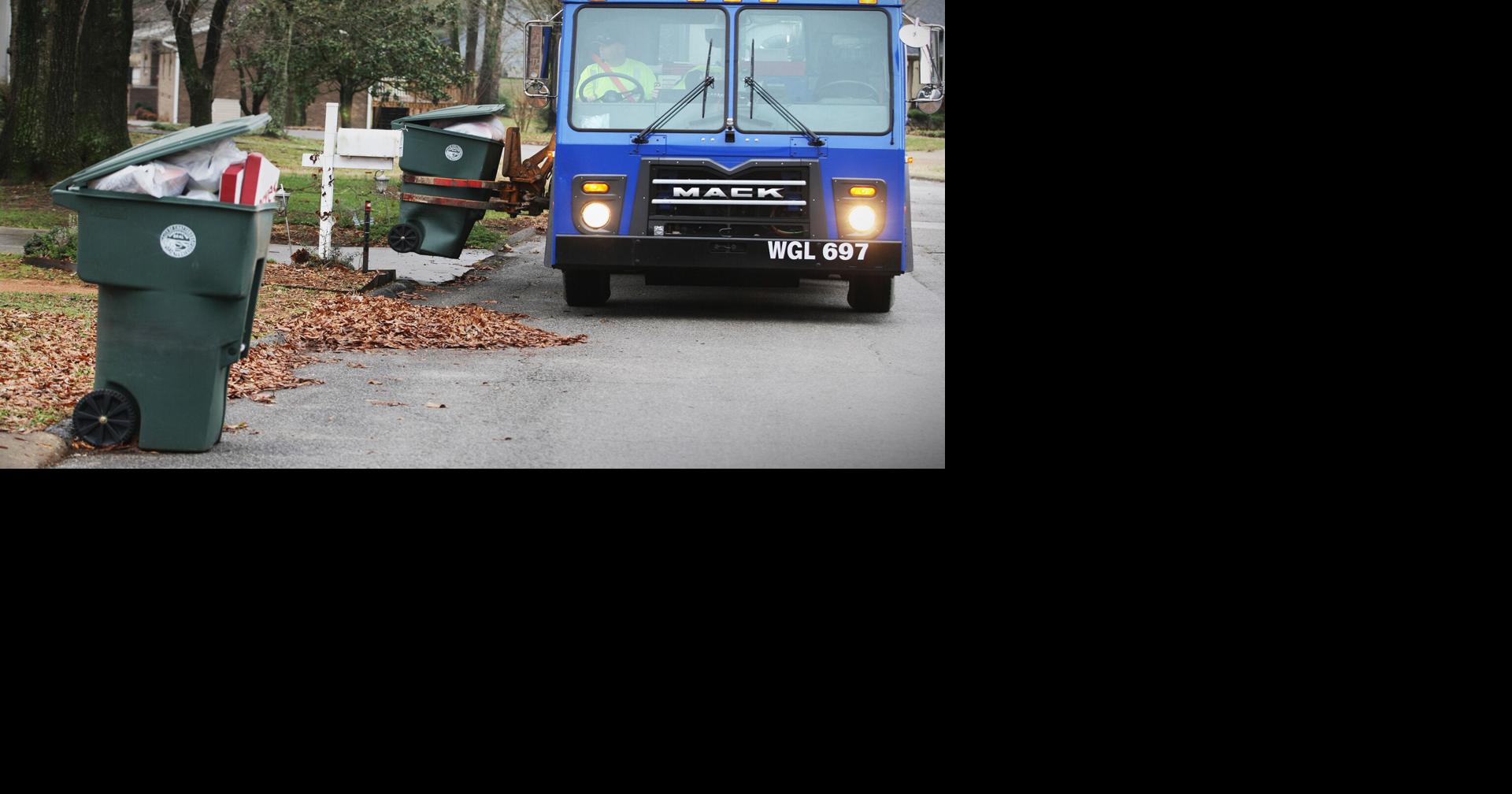 Chattanooga garbage, recycling schedule for MLK Holiday Local News