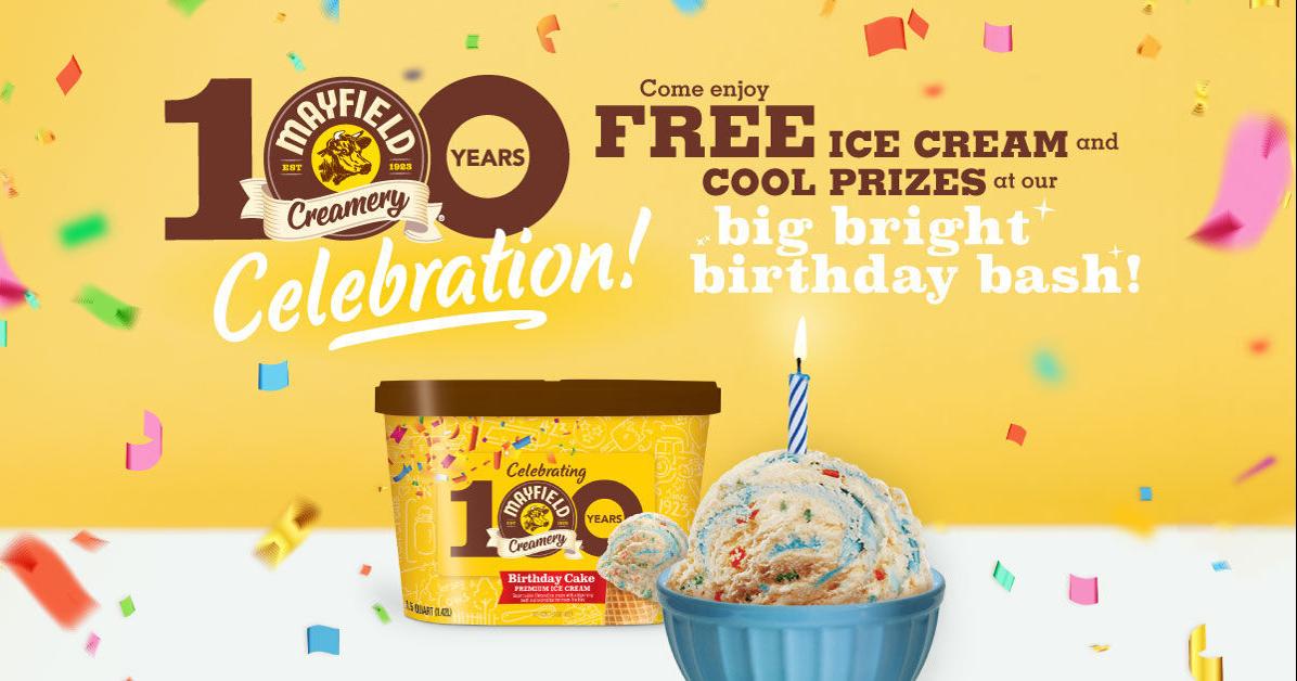 Mayfield Creamery celebrates 100 years with free ice cream for fans