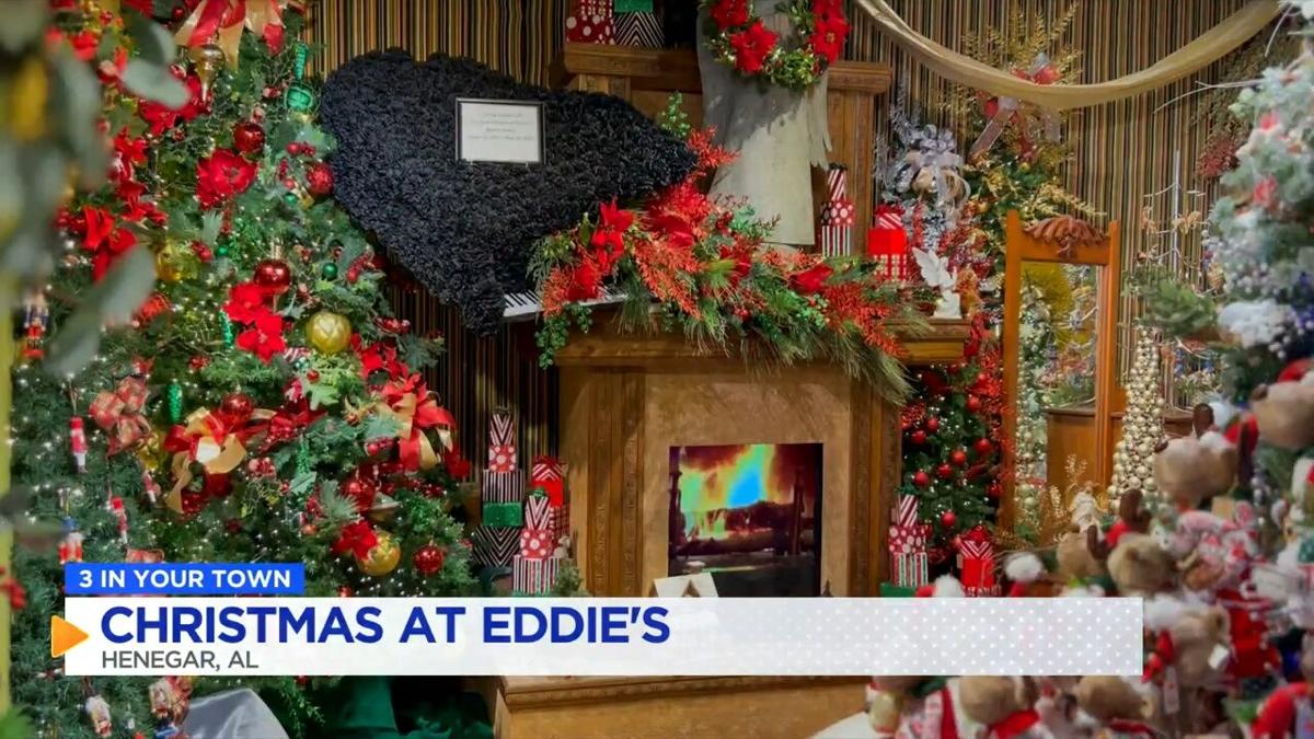 3 IN YOUR TOWN Christmas at Eddie's, Henagar Alabama's Christmas Gem