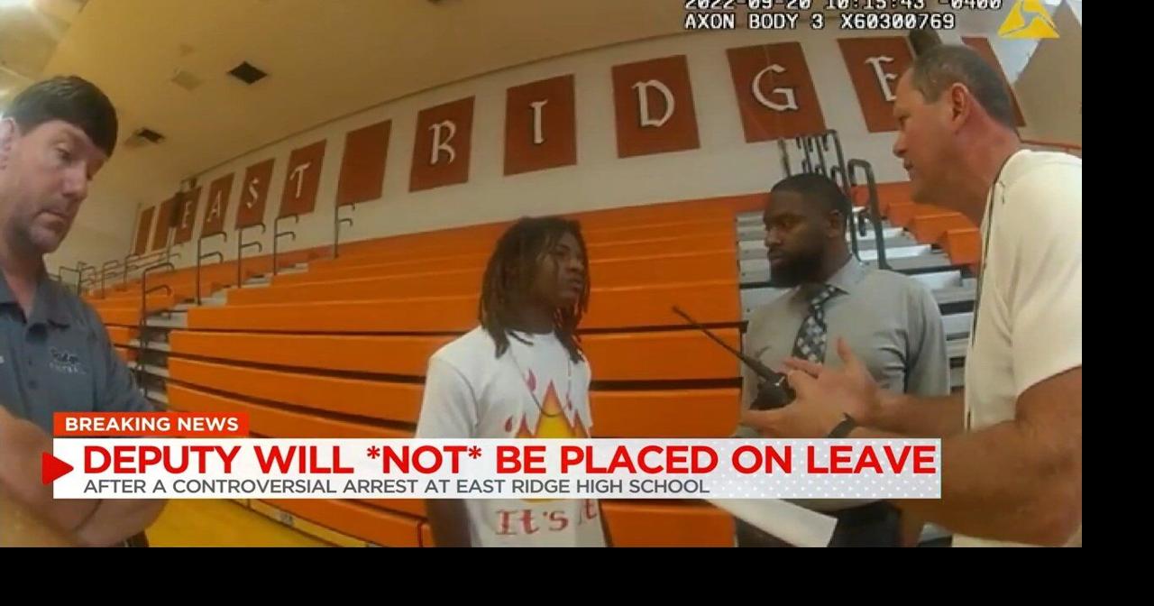 Deputy requests new assignment after a controversial arrest at East ...