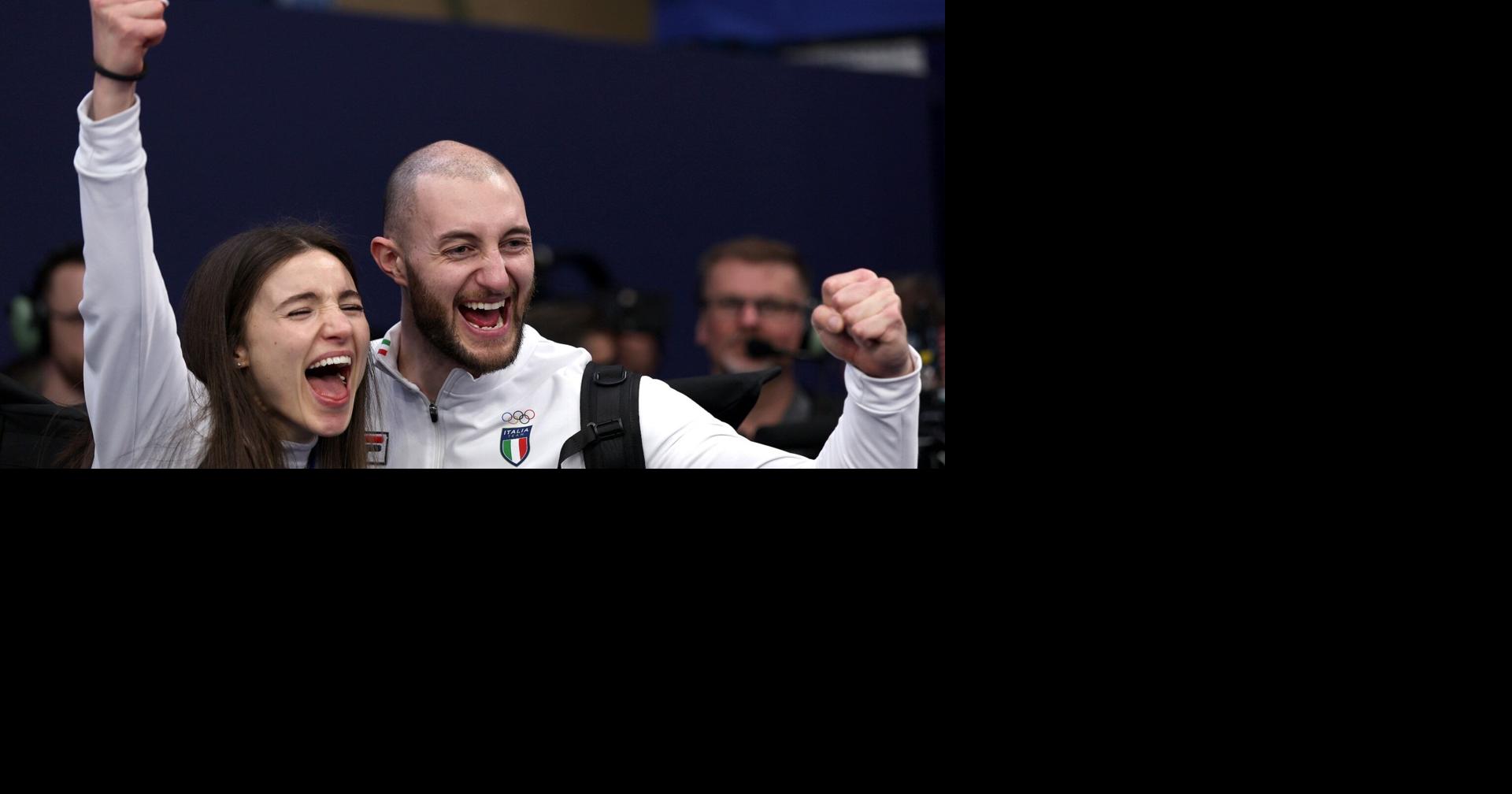 Italy returns to podium with win over Great Britain in mixed doubles curling bronze medal match