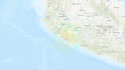 Tsunami warning Mexico