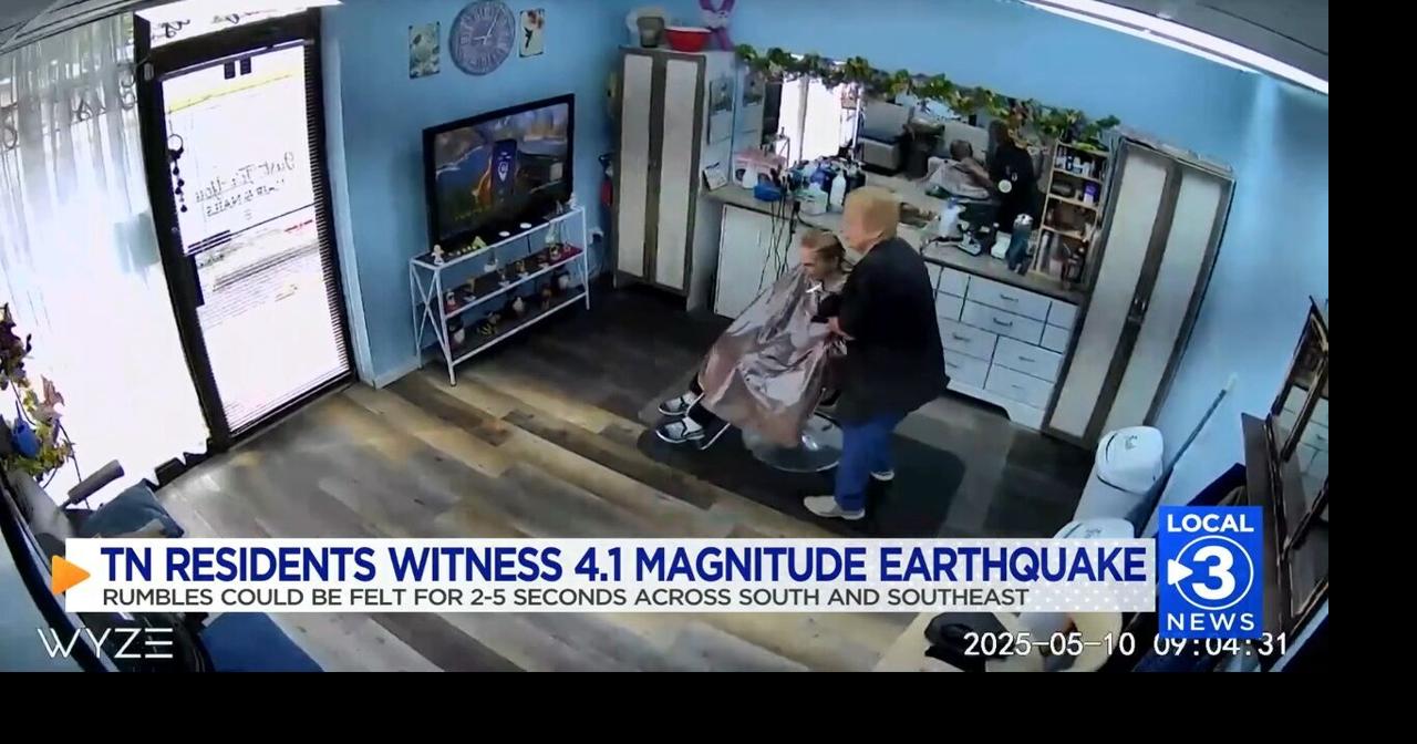 Earthquake in Catanoja, Tennessee Local news