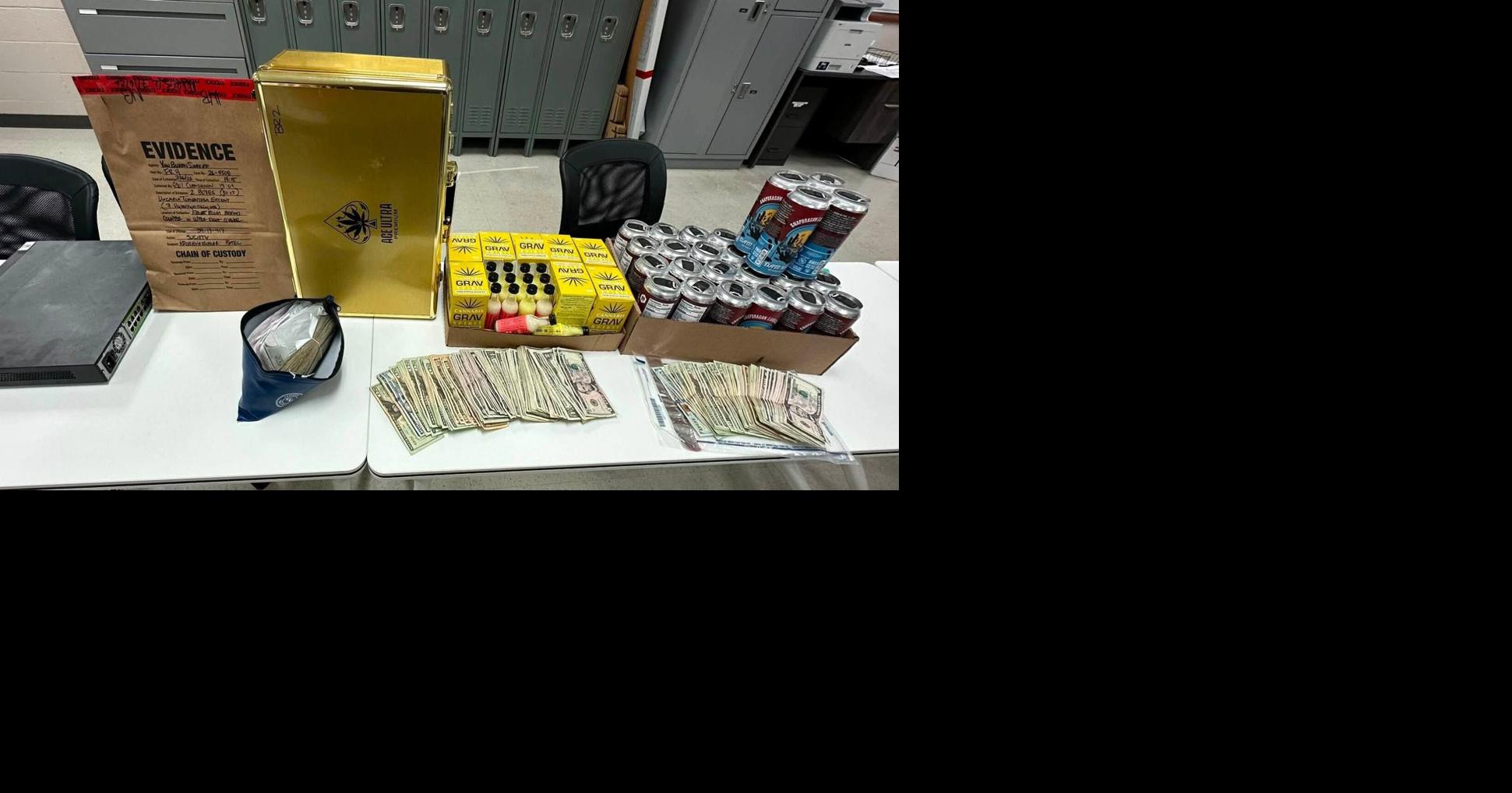 Newly-illegal synthetic kratom and THC vapes seized from TN liquor store