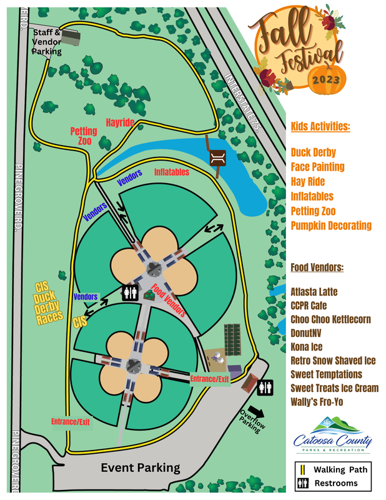Catoosa County announces sixth annual Fall Festival map | | local3news.com