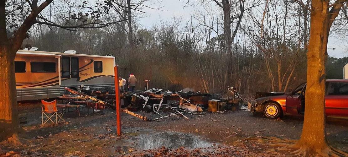 Early morning camper fire leaves one injured | Local News | local3news.com