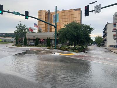 Downtown water main break closes parts of MLK Blvd, Pine Street Monday ...