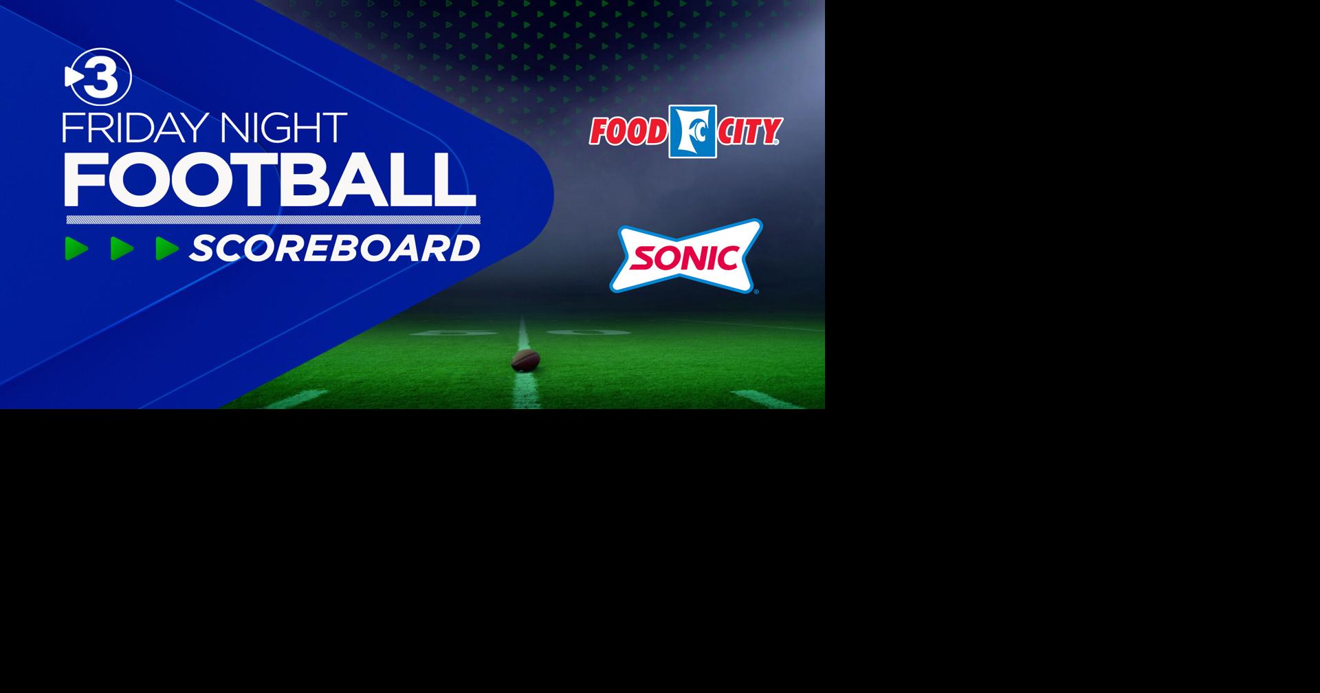FNF3 Scoreboard Oct. 2, 2026 | FNF3 | local3news.com
