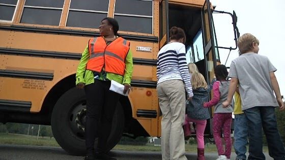 Local students evacuate school buses for fire drill | What's Trending ...