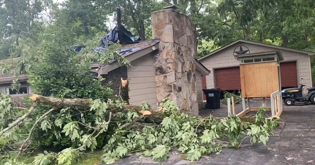 Ooltewah homeowner picking up pieces after Sunday storms - Vimarsana News