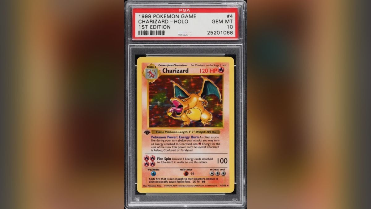 1st edition pokemon cards holo PSA 8 NM - MT