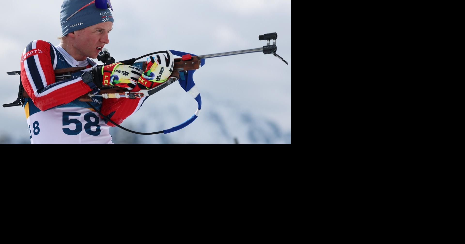 Norway and France top podium in men's biathlon 20km individual