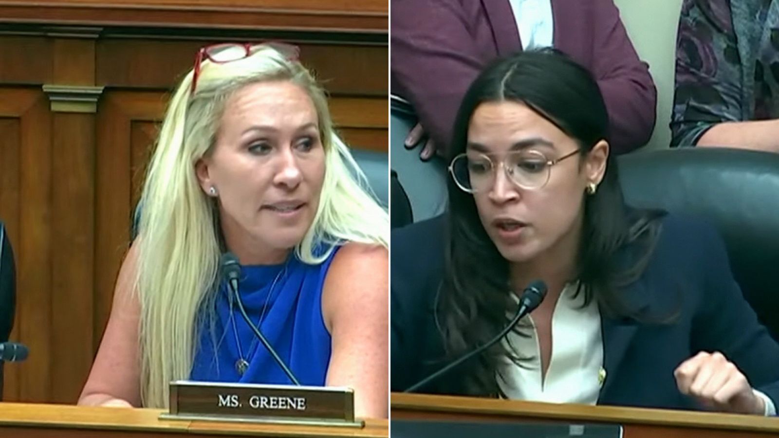 "I'm Not Apologizing": Marjorie Taylor Greene Clashes With Ocasio ...