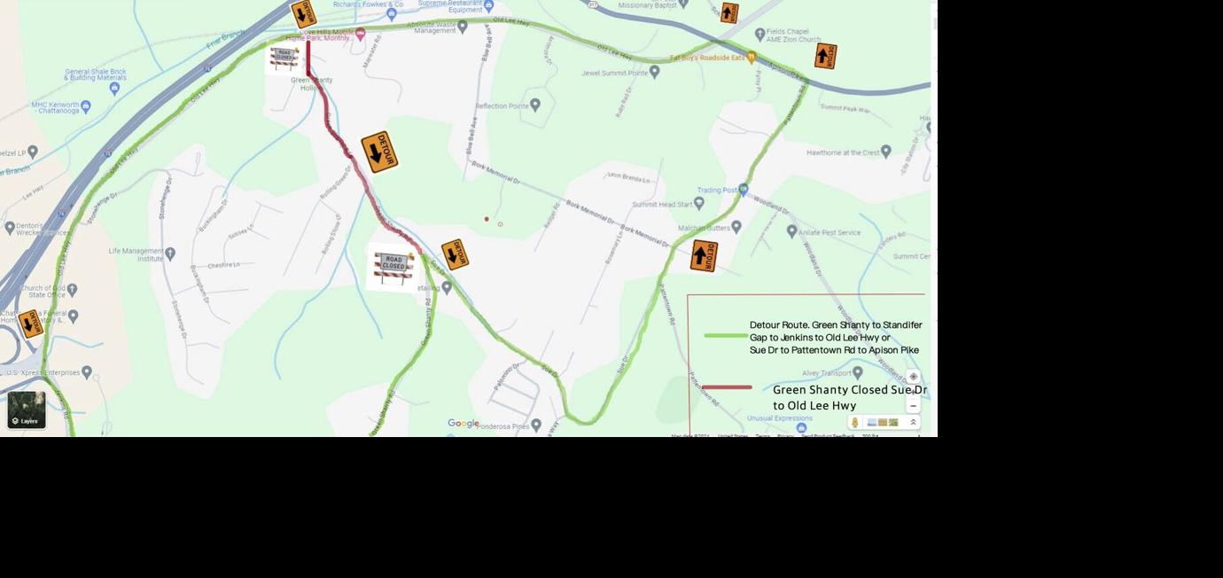Hamilton Co. plans road construction and closures on Green Shanty Road