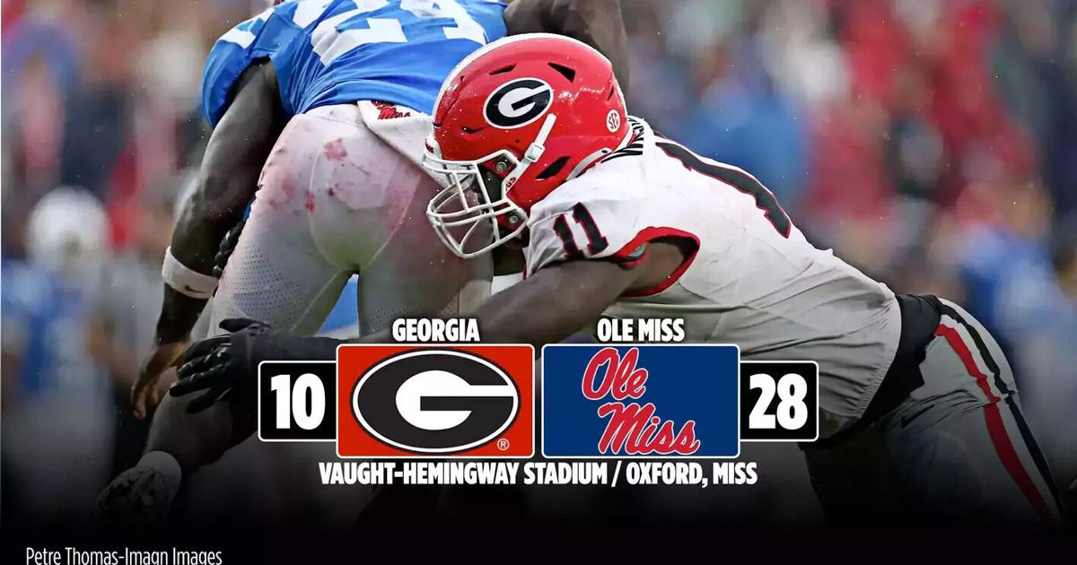 Georgia Bull Math #2 Georgia Bulldogs dominated in Oxford by #16 Ole Miss in 28-10 loss ...