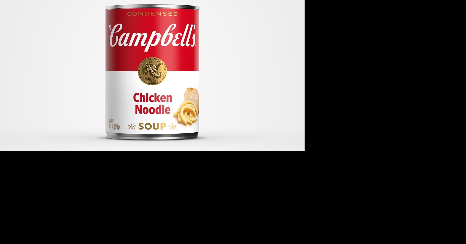 Campbell's soup cans get first redesign in 50 years ...