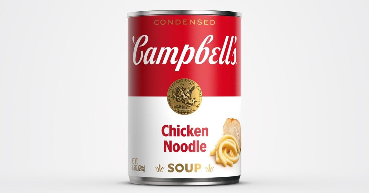 Campbell's soup cans get first redesign in 50 years ...