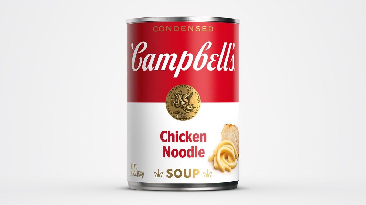 Campbell's soup cans get first redesign in 50 years ...
