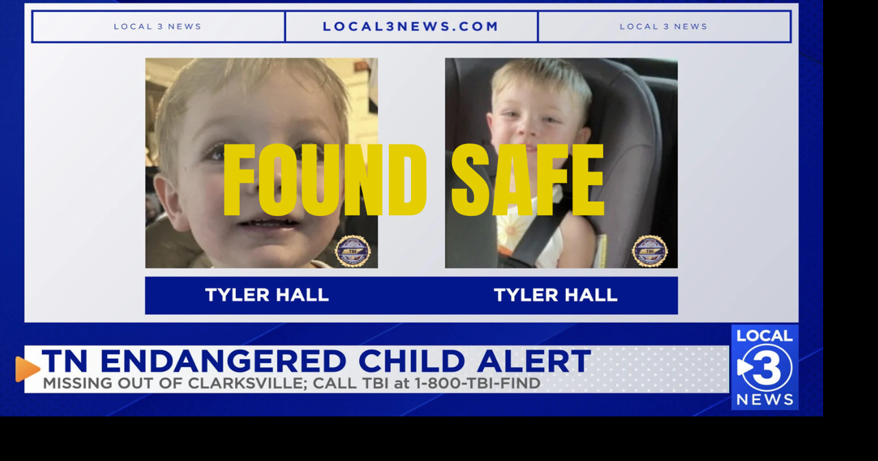 UPDATE: 3-year-old Clarksville boy found safe, TBI reports