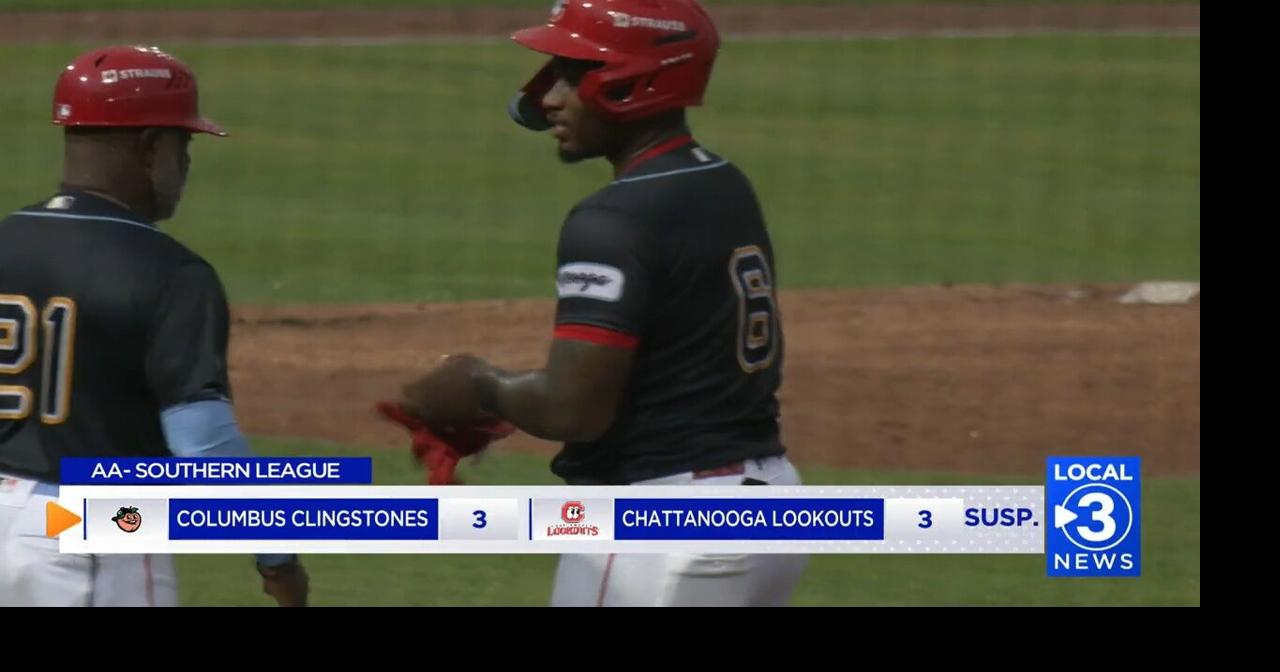 Cam Collier hits game-tying single before Lookouts game with Clingstones gets suspended