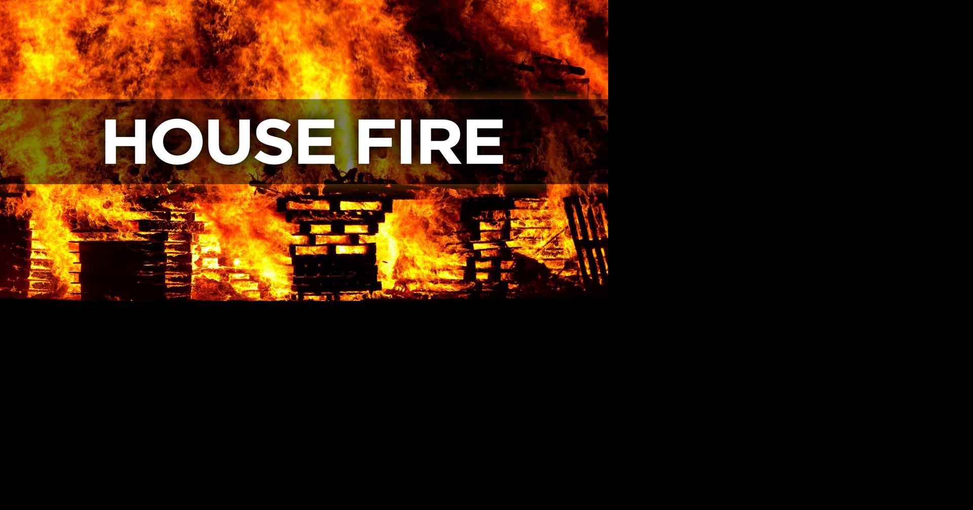 Massive pallet fire spreads to home, displaces six | Local News ...