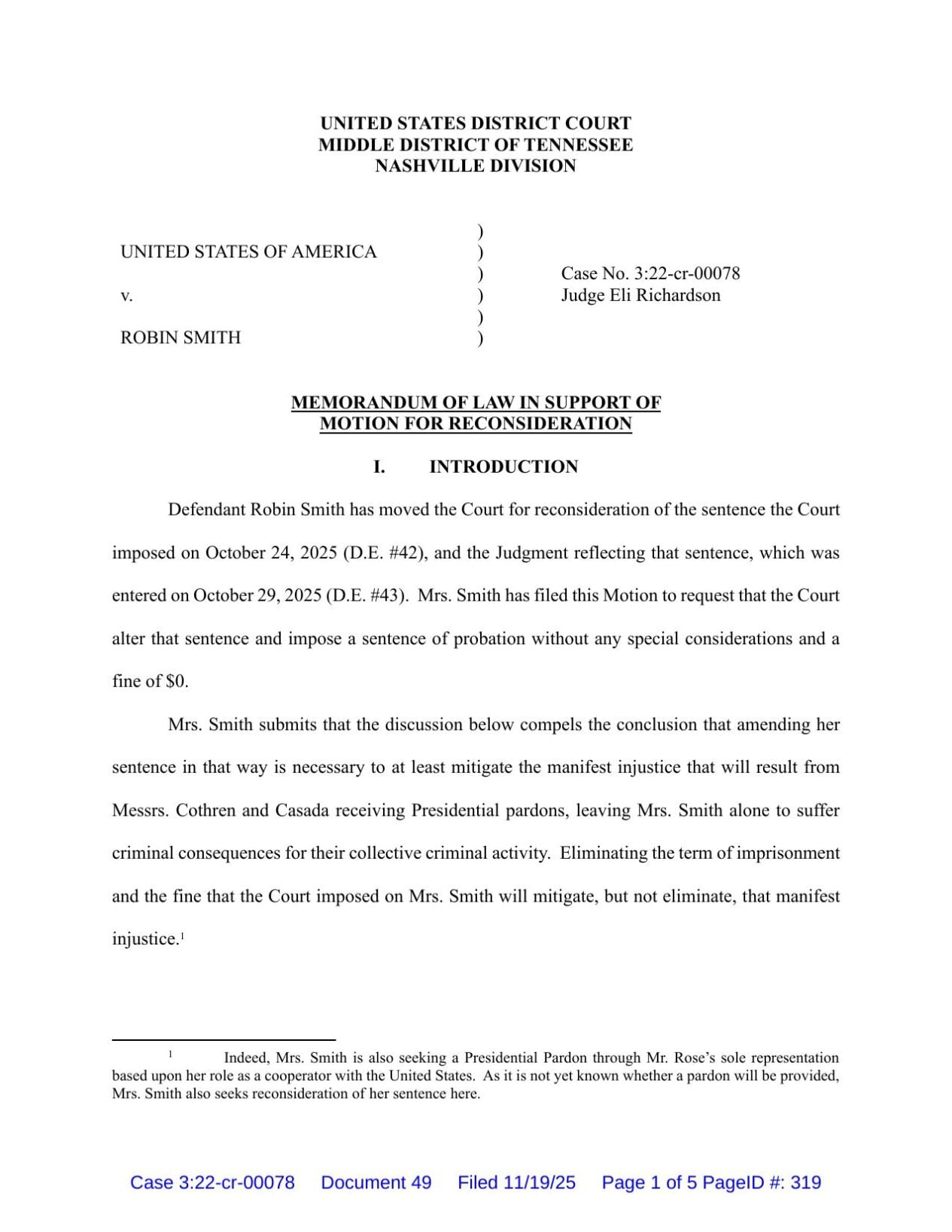 Former Rep. Robin Smith Spared Prison Time | Local News | local3news.com