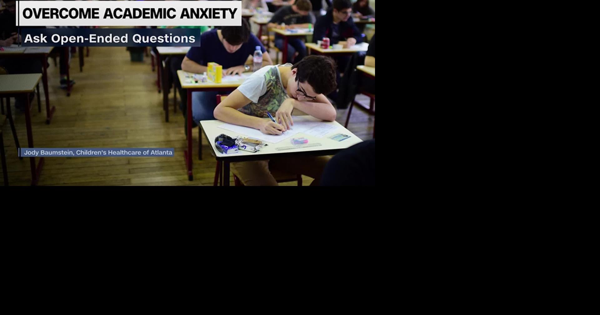 HEALTH MINUTE: SURPRISING SIGNS OF ACADEMIC ANXIETY