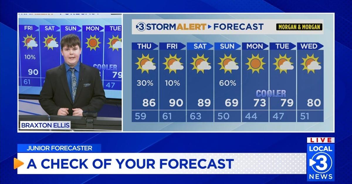 Junior Forecaster - Braxton | Junior Forecaster | local3news.com