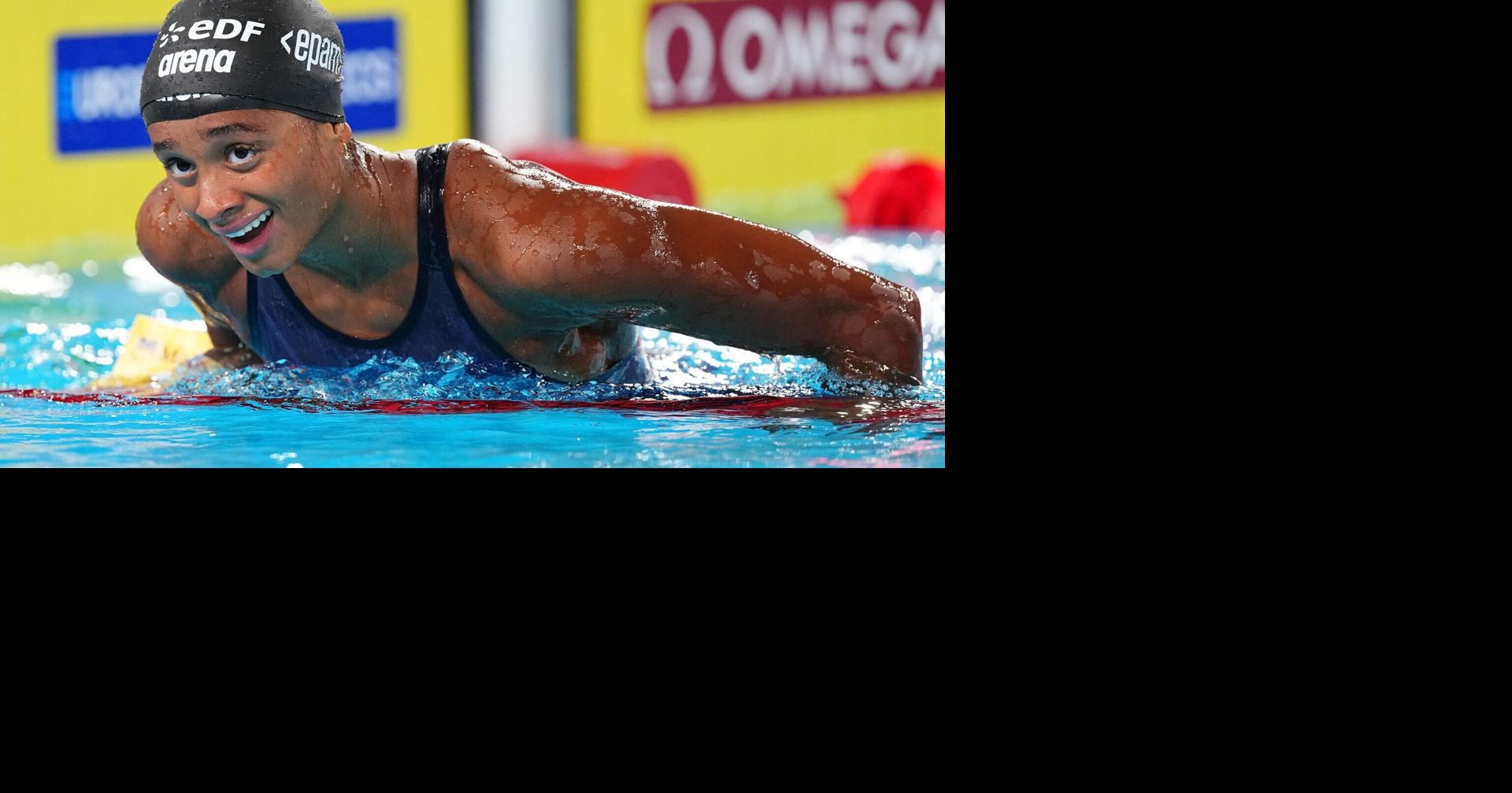 Sara Curtis of Italy breaks world record in 50m backstroke