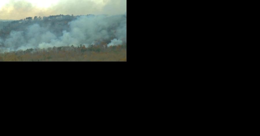 Crews continue battling Whitwell Mountain fire in Marion County on Monday - Vimarsana News