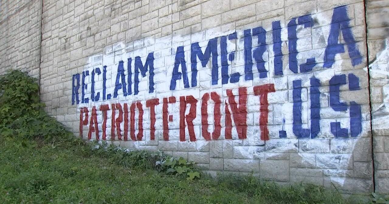 CPD investigating after spray-painted message used by Patriot Front group found on Highway 27 - Vimarsana News