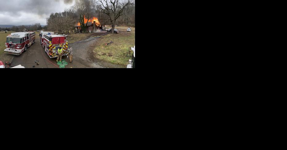 Log home built over a century ago in Dunlap destroyed by fire over the weekend - Vimarsana News