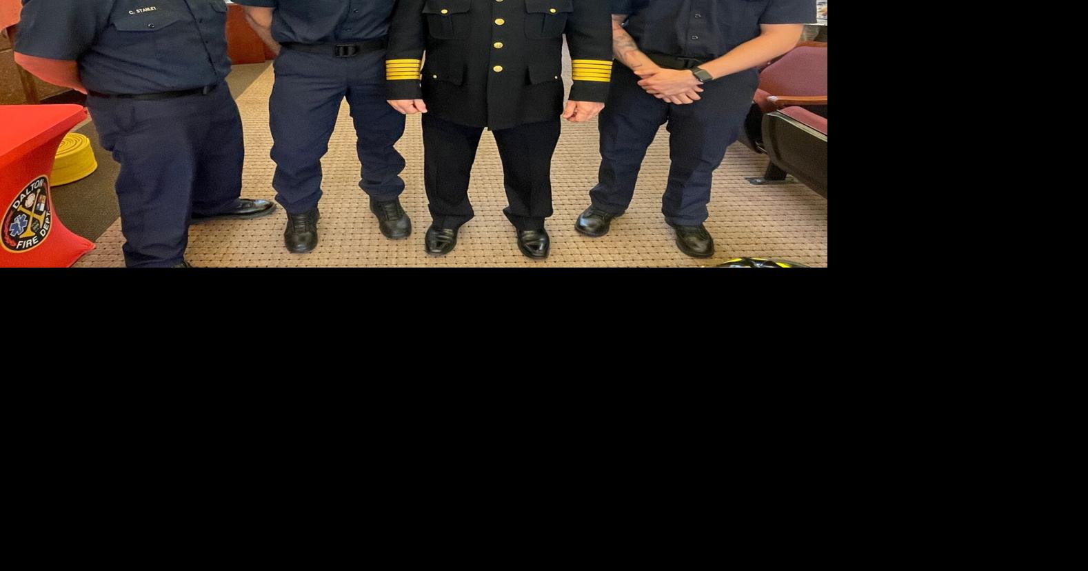 Dalton Fire Department honors three new recruits Local News