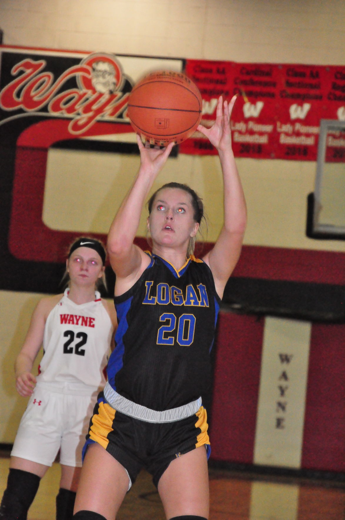 Photos Wayne 56, Logan 36 (High School Girls' Basketball) Photos