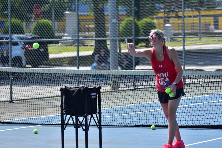 Tennis clinic hosted for area youth at Logan High Sports